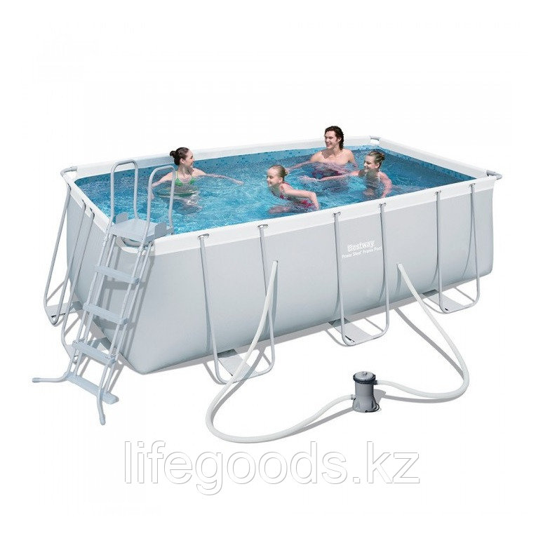Каркасный бассейн для дачи 412х201х122 см с картриджным фильтром, Bestway 56456 - фото 2 - id-p63254858