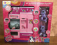 Набор кухни My Little Pony розовая с Пони-единорогами (2шт.) 5700-dp Набор кухни My Little Pony розовая с Пони-единорогами (2шт.)