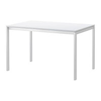 Стол МЕЛЬТОРП белый 125x75 см ИКЕА, IKEA