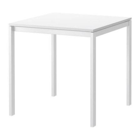 Стол МЕЛЬТОРП белый ИКЕА, IKEA, фото 2