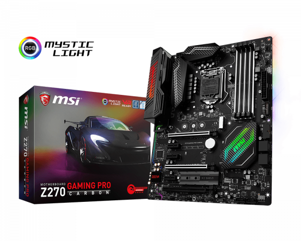 Материнская плата MSI Z270 GAMING PRO CARBON