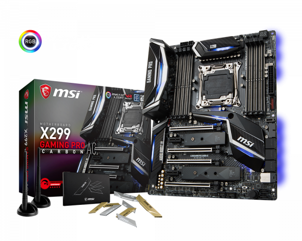 Материнская плата MSI X299 GAMING PRO CARBON  LGA2066