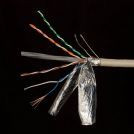 SHIP D175S-P кабель сетевой Cat.6, FTP, 4x2x7/0.16мм, PVC, 305 м в катушке - фото 1 - id-p4713306