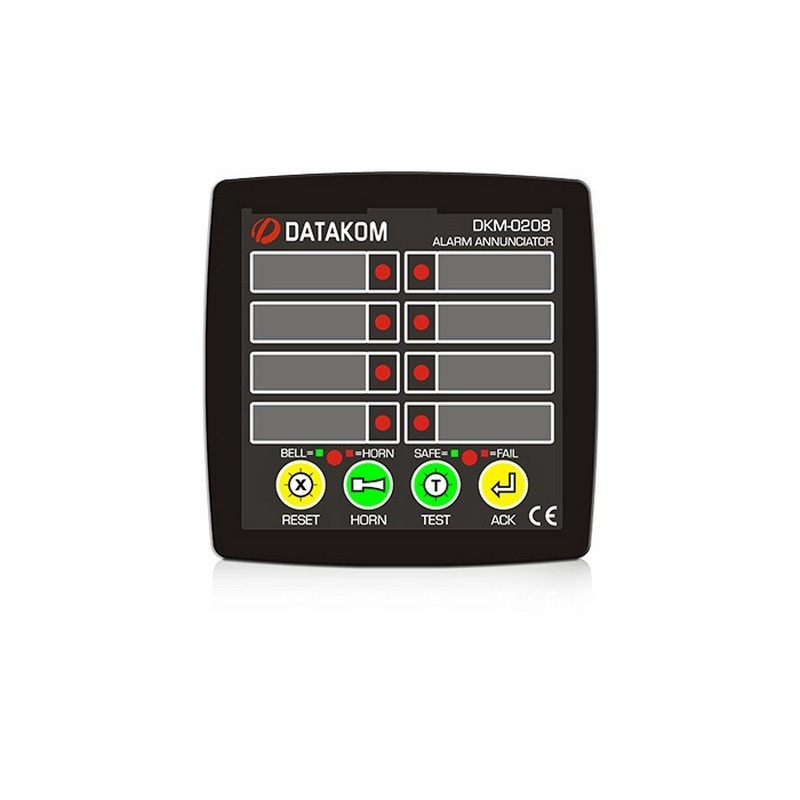Сигнализатор аварий Datakom DKM-0208, 8 каналов АС