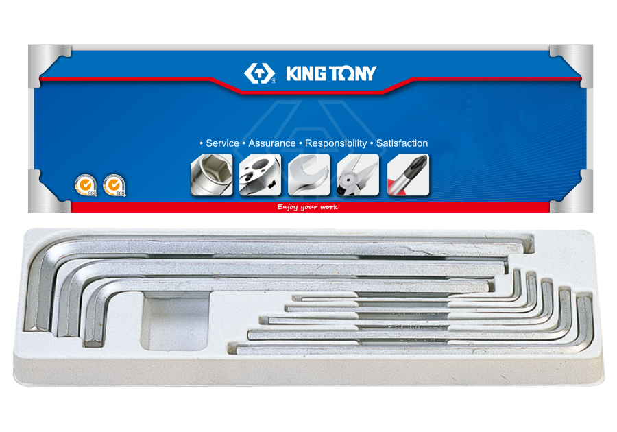 Набор шестигранников KING TONY 20208SR01 (8 предметов)