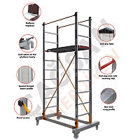 Вышка тура на колесах