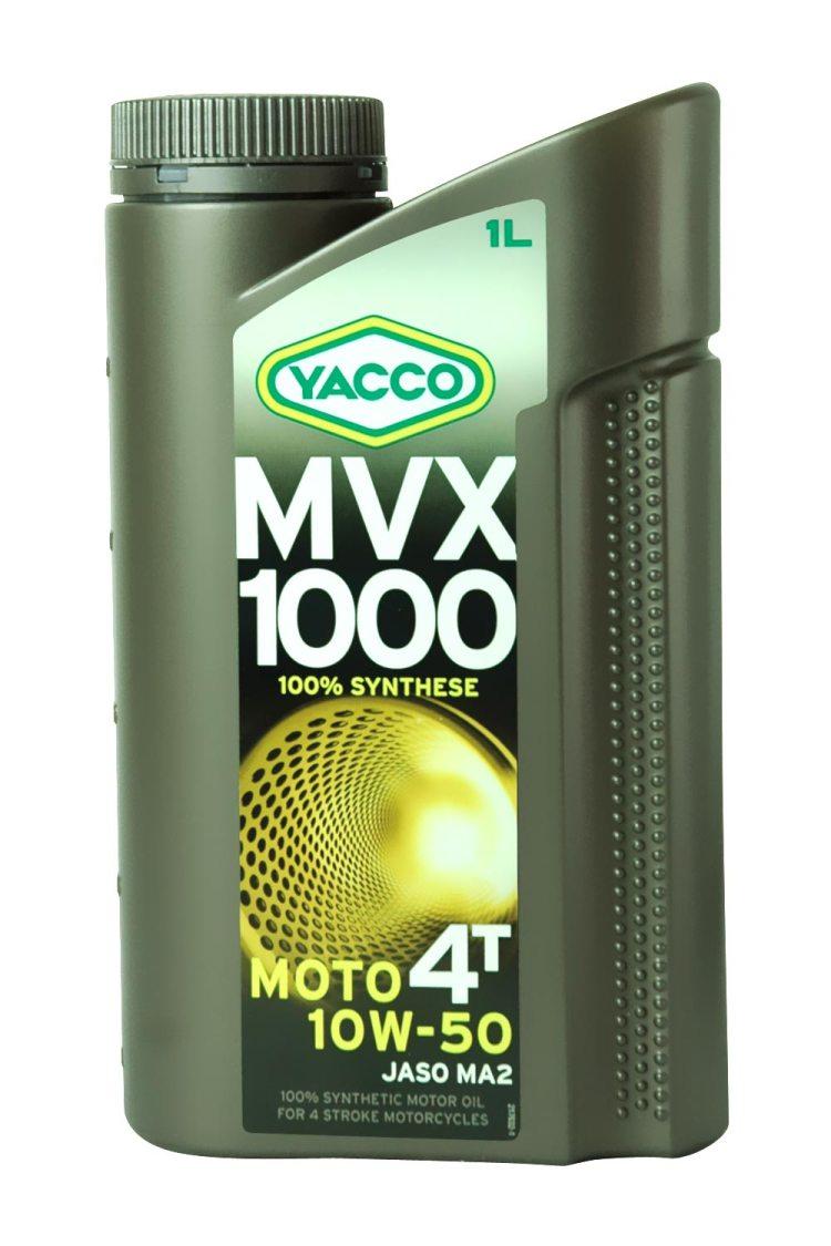 Моторное масло Yacco 10w50 4T moto MVX 1000 1L