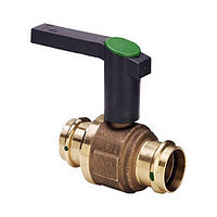 Кран шаровой Viega G3 Easytop 2270 - Ду42 (Пресс/Пресс, PN16, ручка-рычаг черная)