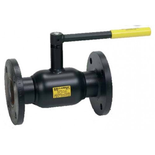 Кран шаровой полнопроходной BROEN BALLOMAX 60 - Ду65 (Фланец/Фланец, PN16, Tmax 150°С, ручка-рычаг)