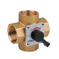 Клапан смесительный четырехходовый Cimberio CIM 684 - 1" (ВР, PN16, Tmax 95°C)