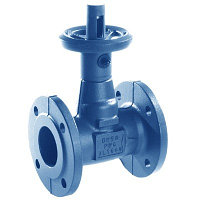 Клапан запорный KSB BOA-Compact - Ду80 (ф/ф, PN16, Tmax 120°С, чугун, сальниковое уплотнение)