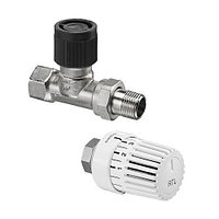 Ограничитель температуры обратного потока прямой Oventrop - 1/2" (ВР/НР, PN10, Tmax 100°C)