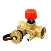 Клапан балансировочный Danfoss MNT - 1" (ВР/ВР, PN20, Tmax 120°С, c ниппелями и краном)