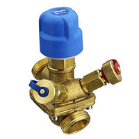 Клапан балансировочно-регулирующий Danfoss - AQT 3/4" (НР/НР, PN16, Tmax 120°С, c измер.ниппелями)