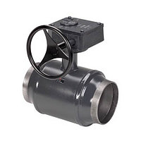 Кран шаровой Danfoss JiP Premium G-WW - Ду200 (Сварка/Сварка, PN25, Tmax 180°С, ручка с редуктором)