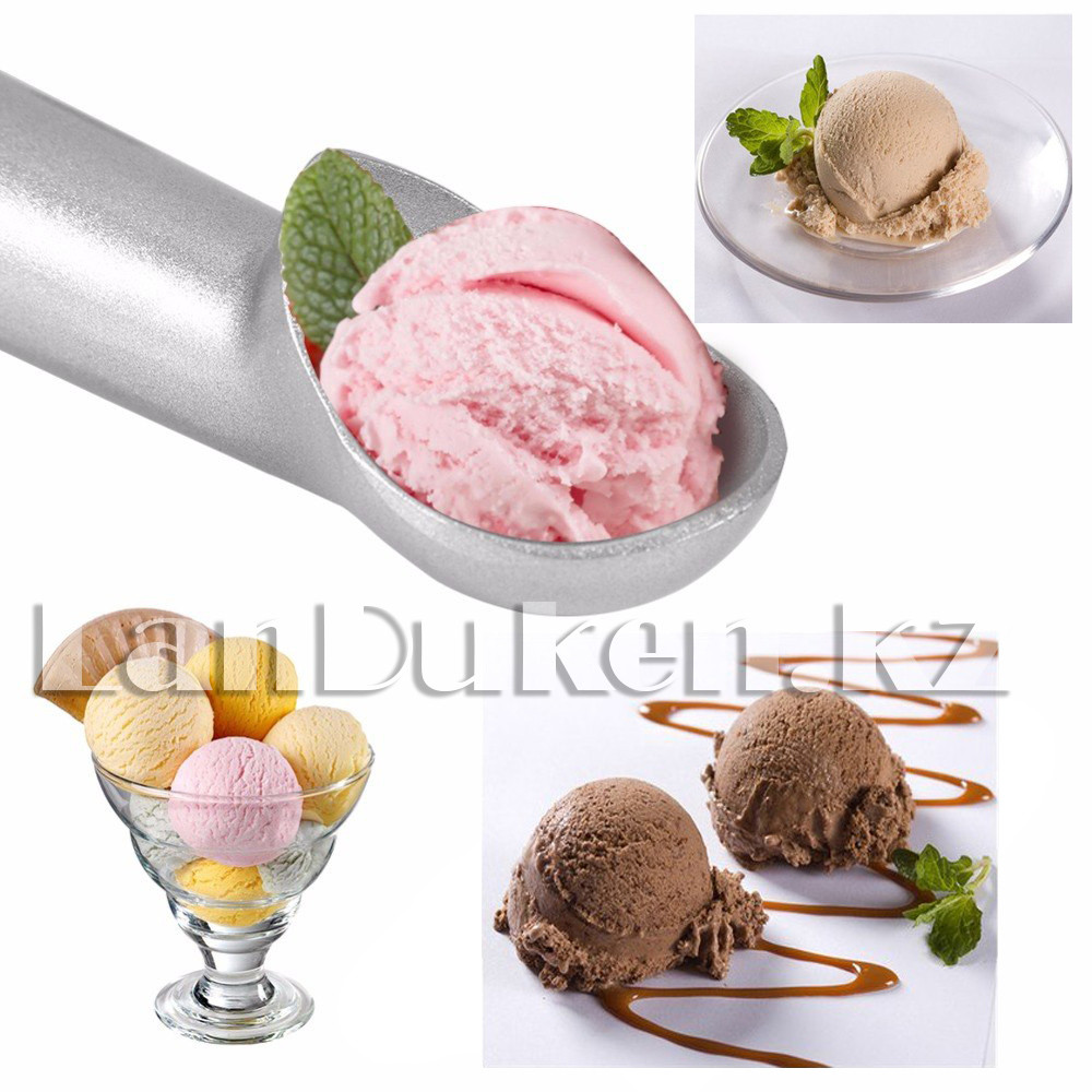 Ложка для мороженого овальная 5.5 см - фото 3 - id-p63376647