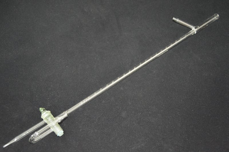 Бюретка с двухходовым краном и автом. нулем 1-5-2-100 мл, цена дел.0,2, (ГОСТ 29251-91)