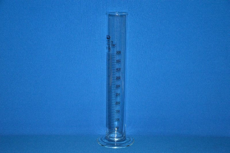 Цилиндр 1 мерный с носиком и стекл.осн.1-500-2 ТС