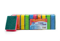 Губки для посуды Макси 10 шт. (100мм х 70мм х 30мм)