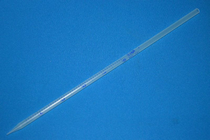 Пипетка градуированная на полный слив 5 мл, ц.д.0,1, полипропилен (РР) (VITLAB)