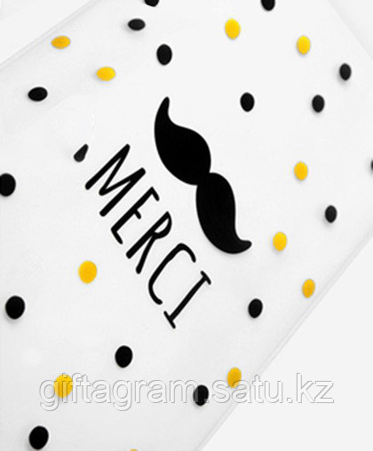 Пакет "Усы Merci", 12 x 19 см, комплект 10 штук - фото 2 - id-p63386069