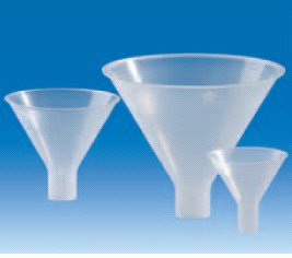 Воронка для порошков, пластиковая (d-100 мм, L-94 мм) (PP) (VITLAB)