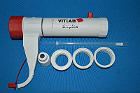 Диспенсер VITLAB genius, V-0,5-5,0 мл, ц.д.0,1 мл, GL 32, с предохранительным клапаном