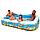 Детский прямоугольный надувной бассейн, Intex 58485, с рыбками, размер 305х183х56 см, фото 2