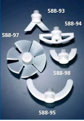 Насадка перемешивающая якорного типа, d-90 мм из PTFE (SVL)