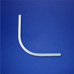 Трубка изогнутая 90* фторопластовая к импинджеру, OD-1/2", L отвода-6", раб.t от -200* до 260*С (PFA) (Savillex)