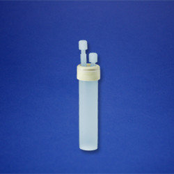 Импинджер фторопластовый с вертикальным портом и зажимом Ultem, V-60 мл, раб.t от -200* до 260*С, O.D-1/4 " (Savillex)