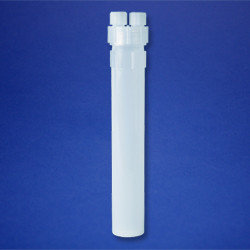 Импинджер фторопластовый с двумя вертикальными портами, V-375 мл, раб.t от -200* до 260*С, O.D-1/2" (Savillex)