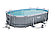 Каркасный овальный бассейн Bestway 488х305х107 см + фильтр-насос 3028 л/ч, лестница, тент,  (56448 BW), фото 3