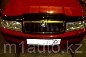 Мухобойка (дефлектор капота) на Skoda Octavia/Шкода Октавиа 2004-2009