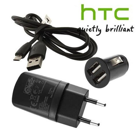 Универсальное зарядное устройство HTC 3 в 1