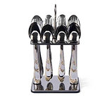 Набор столовых приборов на 8 персон на подставке MGFR Shell Cutlery Set {25 предметов}, фото 3