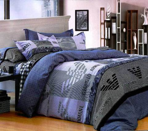 Двуспальный комплект постельного белья "Лиора Giorgio Armani" HD - фото 1 - id-p4761159