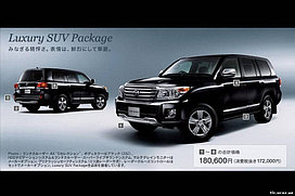 Обвес Luxury SUV package на Toyota Land Cruiser 200 