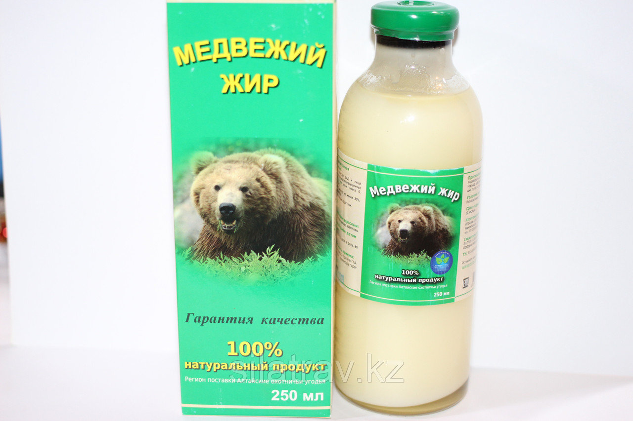Медвежий жир (стекло), 250 мл