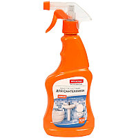 Чистящее средство для сантехники OfficeClean, WC (для чистки ванн и раковин), с курком, 500мл 80.133 Чистящее средство для сантехники OfficeClean, WC (для чистки ванн и раковин), с курком, 500мл