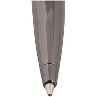 Ручка шариковая Delucci "Volare", синяя, 1,0мм, корпус оружейный металл, поворотн, подар.уп., фото 3