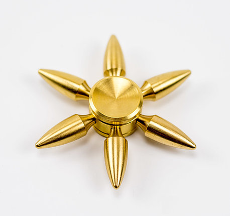 СПИННЕР (HAND SPINNER) - ЗОЛОТАЯ ПУЛЯ, фото 2