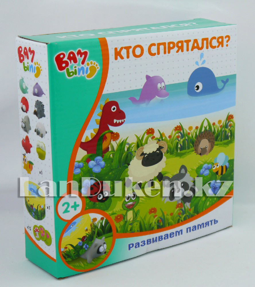 Настольная детская игра "Кто спрятался?" BanBini (животные) - фото 4 - id-p63400859