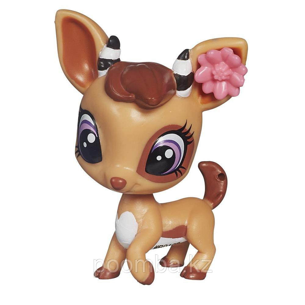 Зверушка Littlest Pet Shop - Антилопа с цветочком