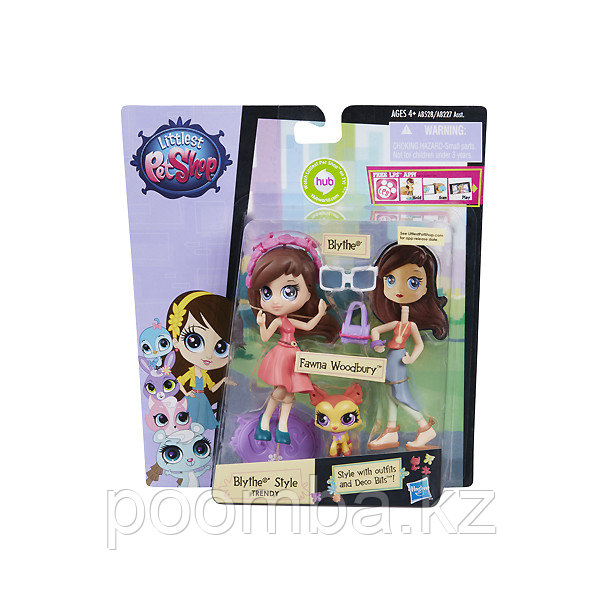 Кукла-модница Блайз и зверюшка Littlest Pet Shop - Блайз и олененок
