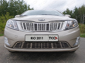 ОБВЕС защитно-декоративный из нержавеющей стали KIA RIO c 2011 - , фото 2
