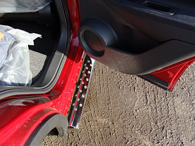 ОБВЕС защитно-декоративный из нержавеющей стали NISSAN QASHQAI 2010 - 2013, фото 3