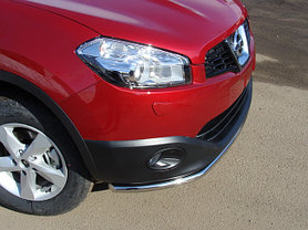 ОБВЕС защитно-декоративный из нержавеющей стали NISSAN QASHQAI 2010 - 2013, фото 3