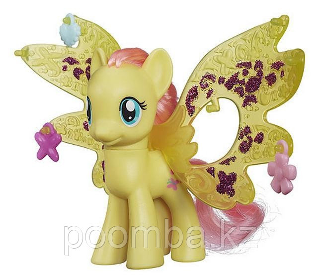 Пони "Делюкс" Cutie Mark Magic с волшебными крыльями - Флатершай