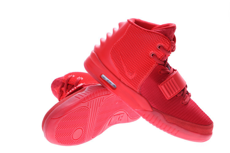 Nike Air Yeezy 2 (Kanye West) красные - фото 1 - id-p4766388
